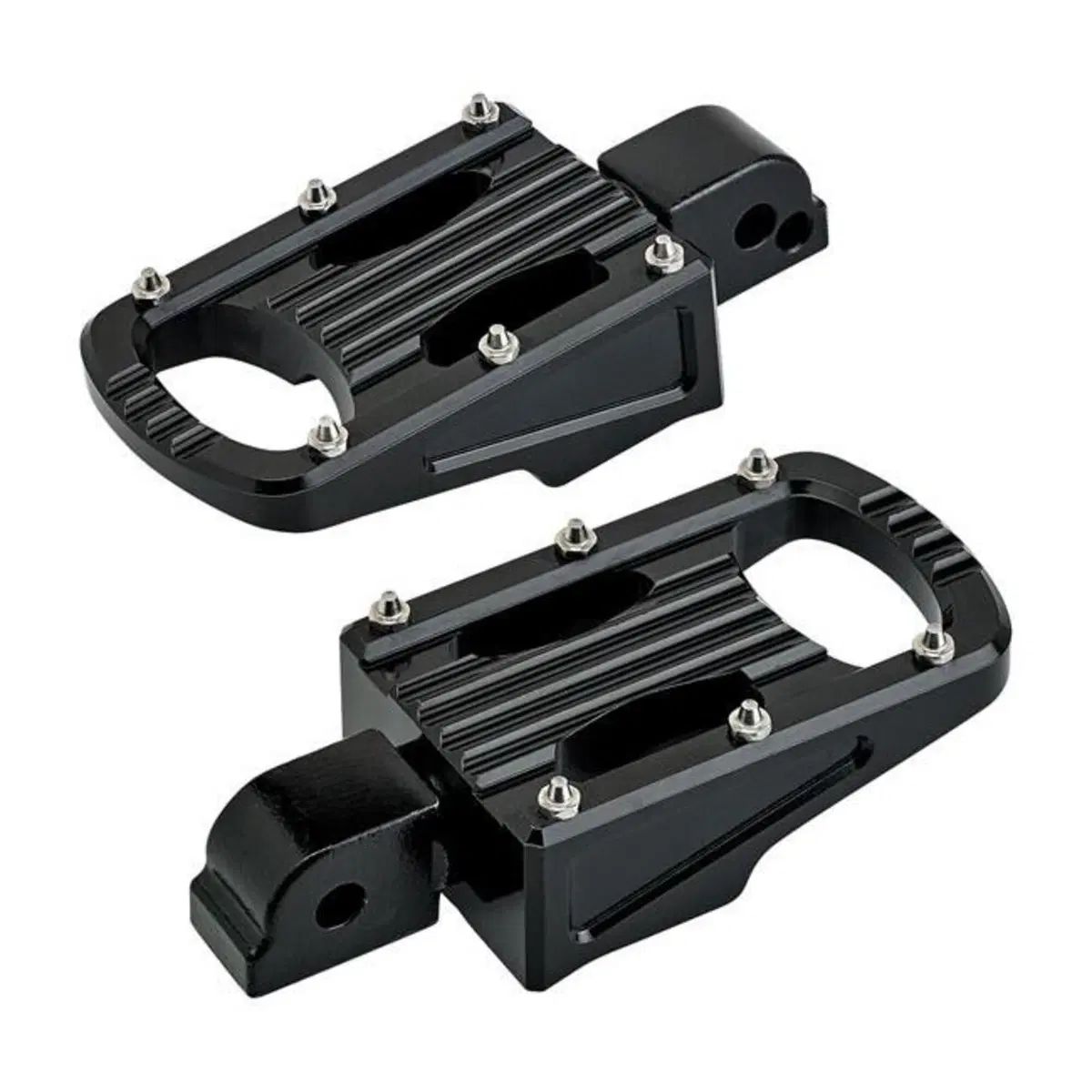 Pedaline passeggero Biltwell Punisher nere con ada