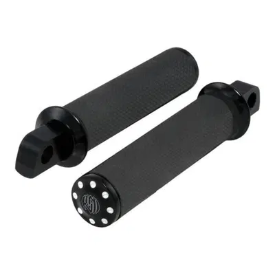 Pedaline RSD Tracker nere e cromate con attacco ru 