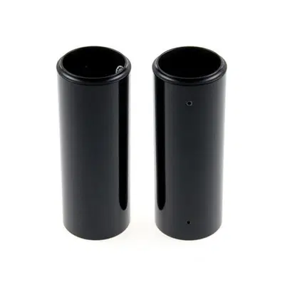 Copri forcelle superiori 2 pezzi in alluminio neri 