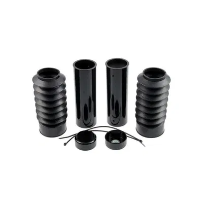 Kit completo Copri Forcelle 49 mm neri lucidi Per 