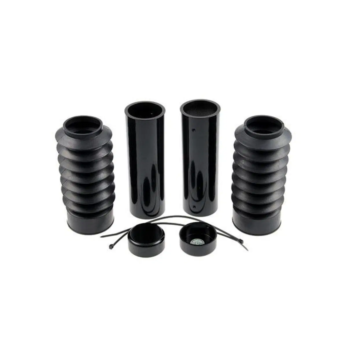 Kit completo Copri Forcelle neri lucidi Per Softai 