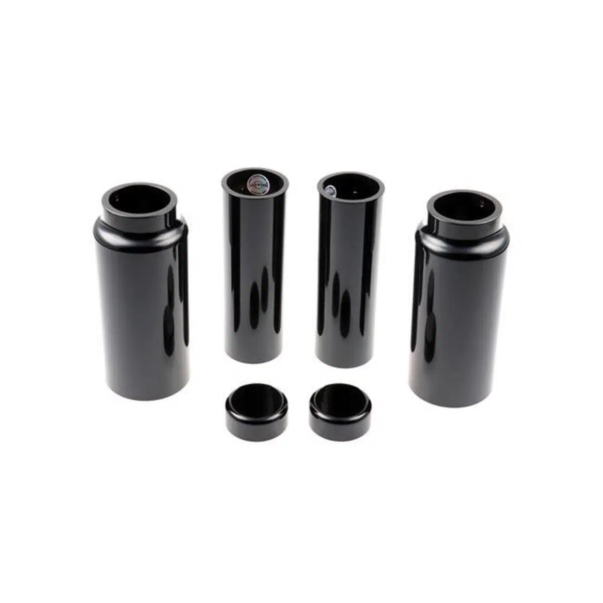 Kit completo Copri Forcelle neri lucidi Per Softai 