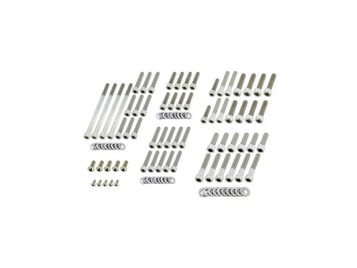 Kit completo viti motore inox per Softail Rocker d 