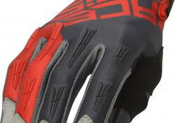 Guanti cross Acerbis MX X-H Rosso Grigio