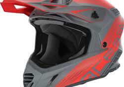 Casco cross Acerbis X-TRACK VTR in fibra Grigio Ro