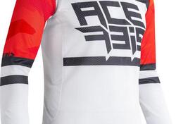 Maglia cross Acerbis MX Helios Vented Rosso Bianco