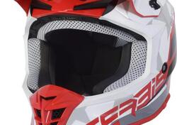 Casco cross Acerbis LINEAR Rosso Bianco