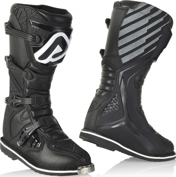 Stivali cross Acerbis E-TEAM ALL Nero Nero