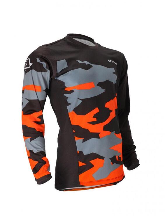Maglia enduro Acerbis X-DURO WINTER Nero Arancio