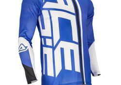 Maglia cross Acerbis J-WINDY ONE VENTED Blu Bianco