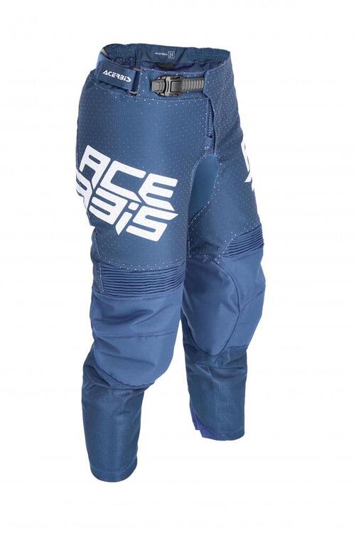 Pantaloni cross Acerbis K-WINDY KID VENTED Blu Scu