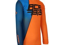 Maglia cross Acerbis MX J-TRACK SEVEN Arancio Blu