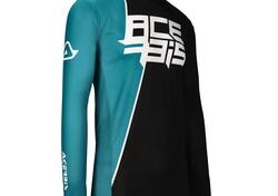 Maglia cross Acerbis MX J-TRACK SEVEN Nero Verde