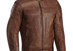 Giacca moto pelle Ixon SPARK marrone camel