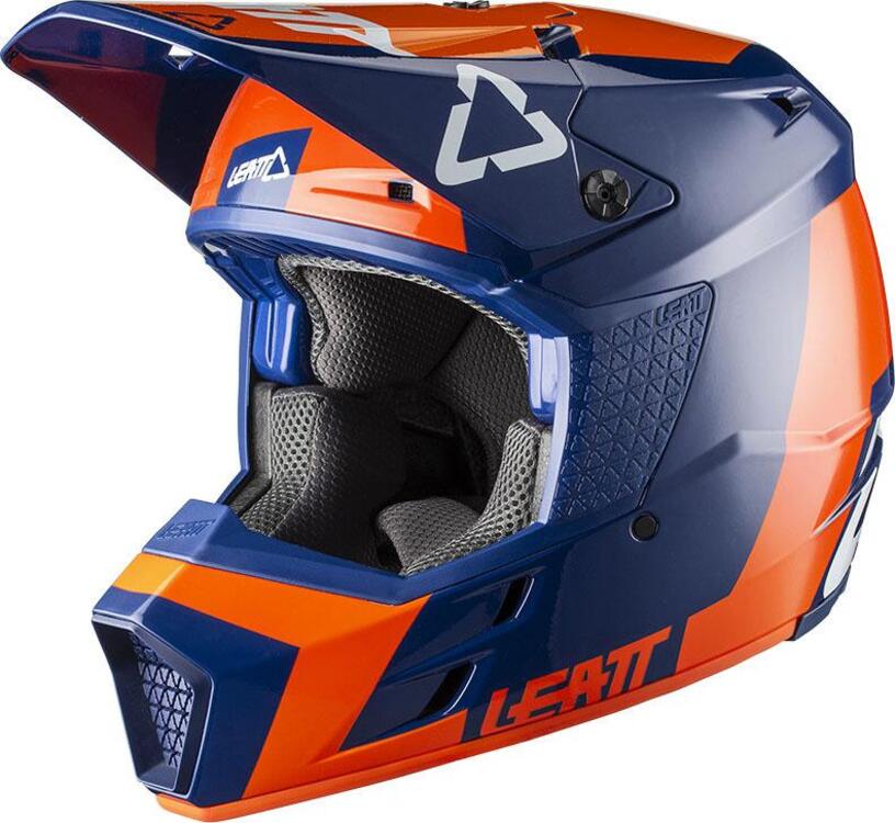 Casco cross bambino Leatt GPX 3.5 Jr V20.2 Arancio 