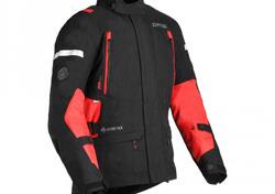 Giacca moto Goretex Dane Valby Nero Rosso Dane 