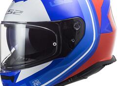 Casco integrale LS2 FF800 STORM SLANT Blu Rosso