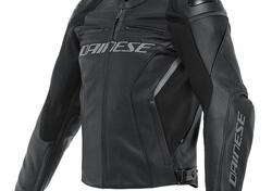 Giacca moto pelle Dainese RACING 4 Nero Nero