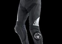 Pantaloni moto pelle Dainese DELTA 4 Nero Bianco