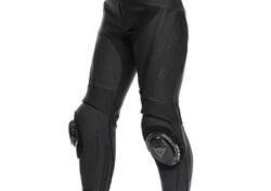 Pantaloni moto donna pelle Dainese DELTA 4 WMN Ner