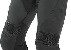 Pantaloni moto pelle Dainese PONY 3 Nero opaco