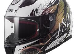 Casco integrale LS2 FF353 Rapid 2 Boho bianco nero