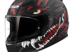 Casco integrale LS2 FF353 Rapid 2 Kaiju nero opaco