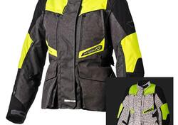 Giacca moto donna touring Macna Fusor WP Night Eye