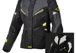 Giacca moto donna touring Macna Sonar WP Night Eye