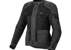 Giacca moto donna estiva Macna Fluent Nero