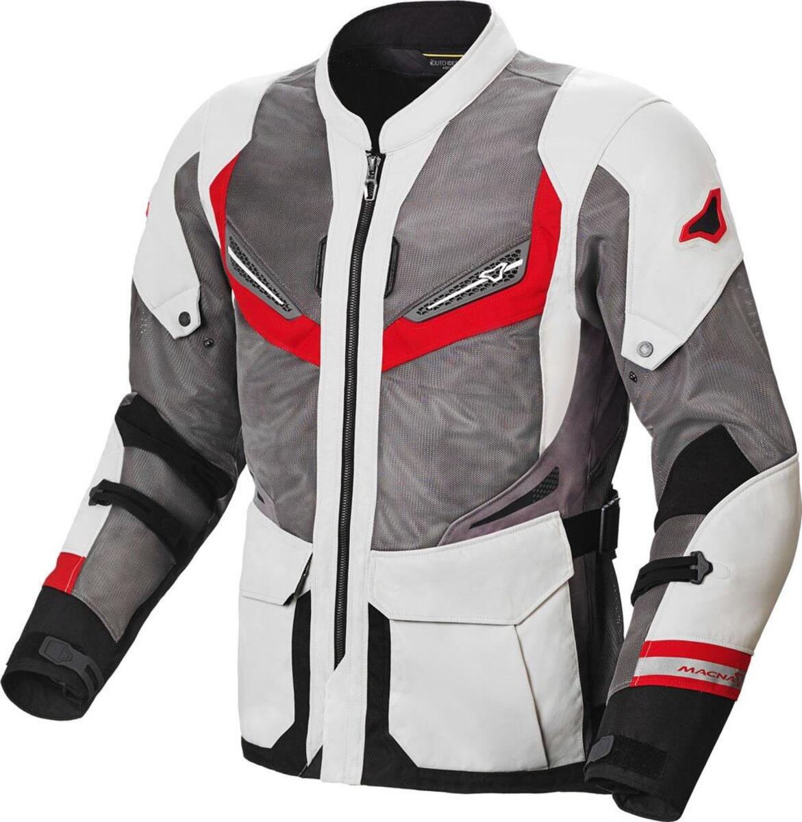 Vendo Giacca Moto Estiva Macna Aerocon Grigio Chiaro Ros Macna A Altopascio Codice