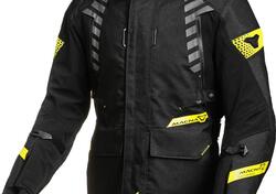 Giacca moto touring Macna Ultimax Nero Giallo