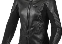 Giacca moto donna pelle Macna Tequilla Nero