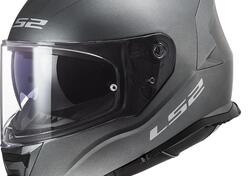 Casco integrale LS2 FF800 STORM II SOLID Titanio o