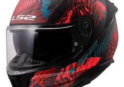 Casco integrale LS2 FF808 Stream II Jungle rosa bl