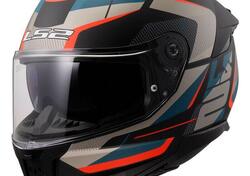 Casco integrale LS2 FF808 Stream II Road nero opac