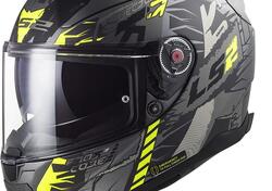 Casco integrale LS2 FF811 VECTOR II TECHBOT in fib