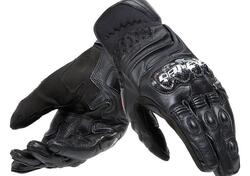 Guanti moto pelle Dainese Carbon 4 Short Nero