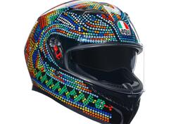 Casco integrale AGV K3 E2206 MPLK ROSSI WINTER TE