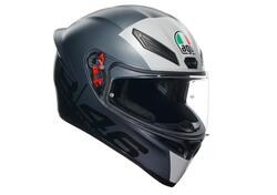 Casco integrale AGV K1 S E2206 LIMIT 46 Grigio