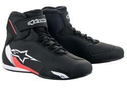 Scarpe moto Alpinestars SEKTOR Nero Bianco Rosso F