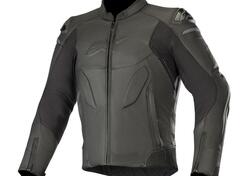 Giacca moto pelle racing Alpinestars CALIBER Nero