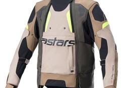 Giacca moto Alpinestars HALO DRYSTAR Verde 3 strat