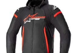 Giacca moto Alpinestars ZACA WATERPROOF Nero Rosso