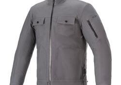 Giacca moto Alpinestars SOLANO WATERPROOF Grigio A