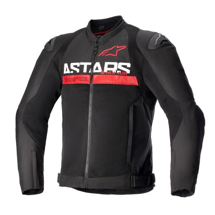 Giacca moto estiva Alpinestars SMX AIR Nero Rosso