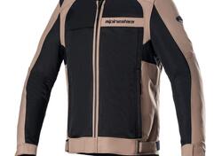 Giacca moto estiva Alpinestars LUC V2 AIR Marrone