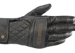 Guanti moto pelle Oscar by Alpinestars BRASS Nero 