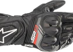 Guanti moto pelle Alpinestars SP-8 V3 Nero