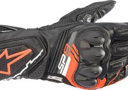 Guanti moto pelle Alpinestars SP-8 V3 Nero Rosso F